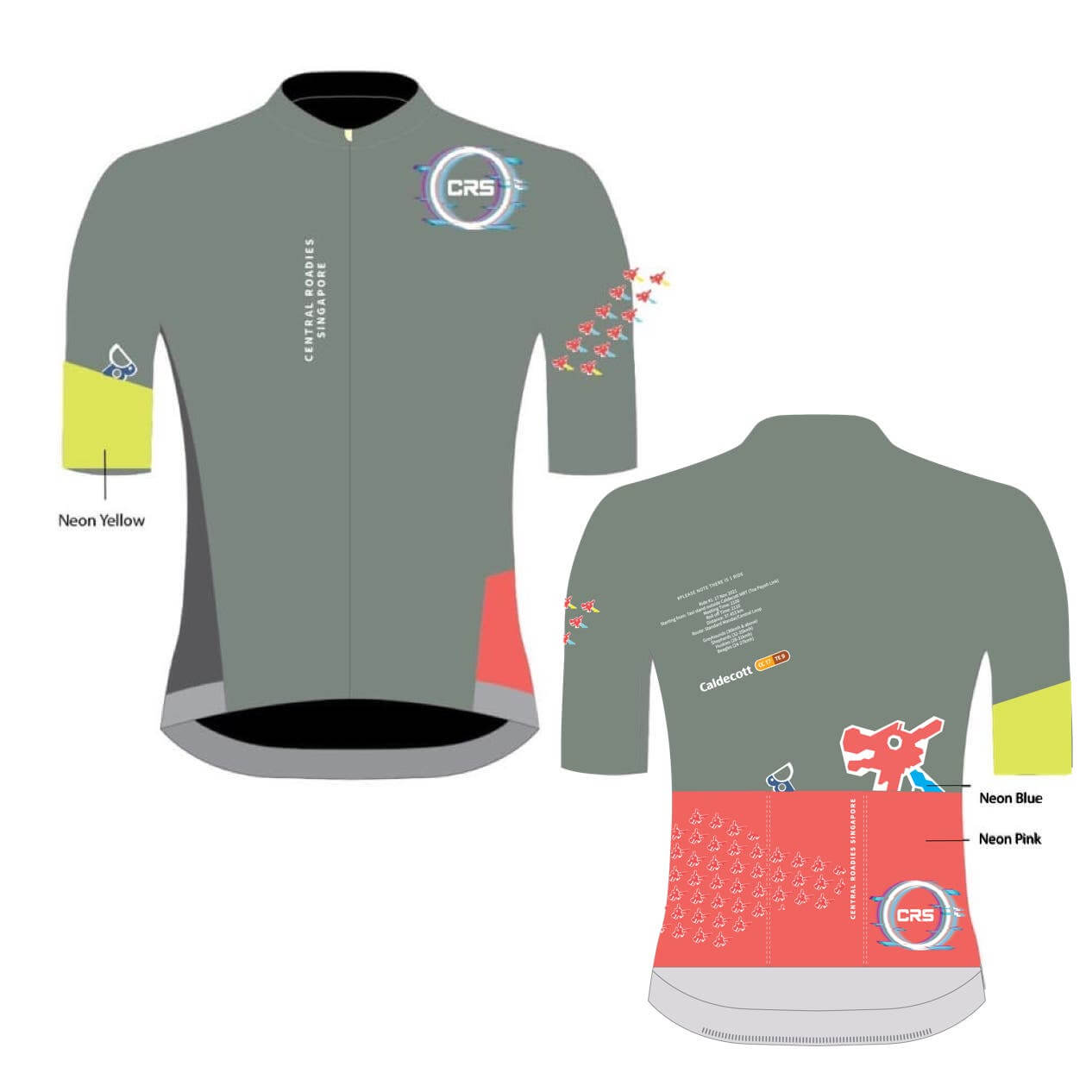 CRS 2023 Limited Edition Aero Cycling Jersey Cyclexafe Cycling