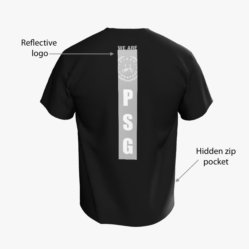 PRE-ORDER > Pikes Singapore 2023 Ltd-Ed T-Shirt w/ Zipper Pocket