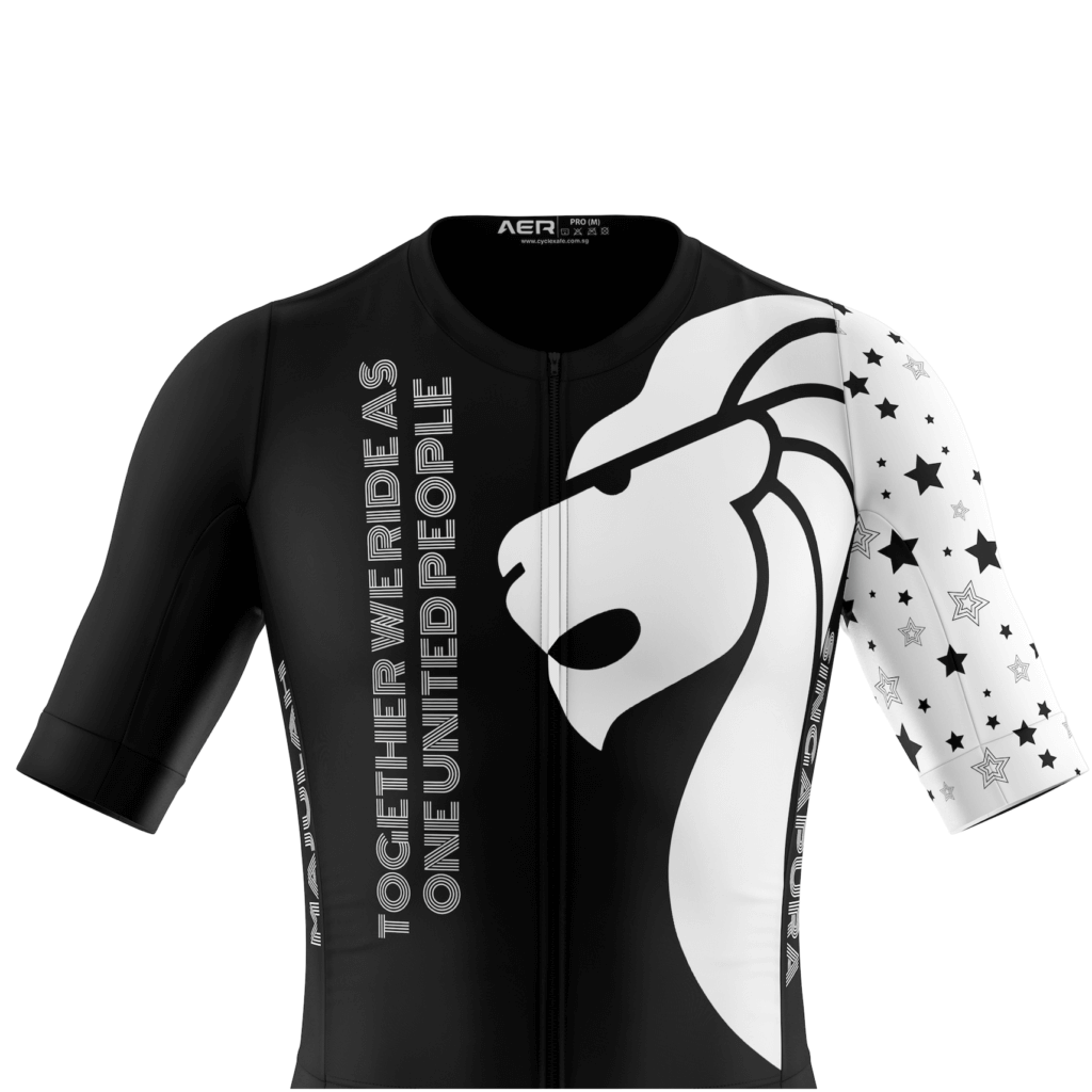 2024 ND Black Cycling Jersey (Slim Fit) (FREE ND Musette) Cyclexafe