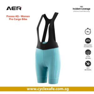 Pressa 4Q - Women Cargo Pro Bibs (Coastal Shade)